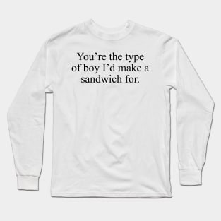 Hey, bae! Long Sleeve T-Shirt